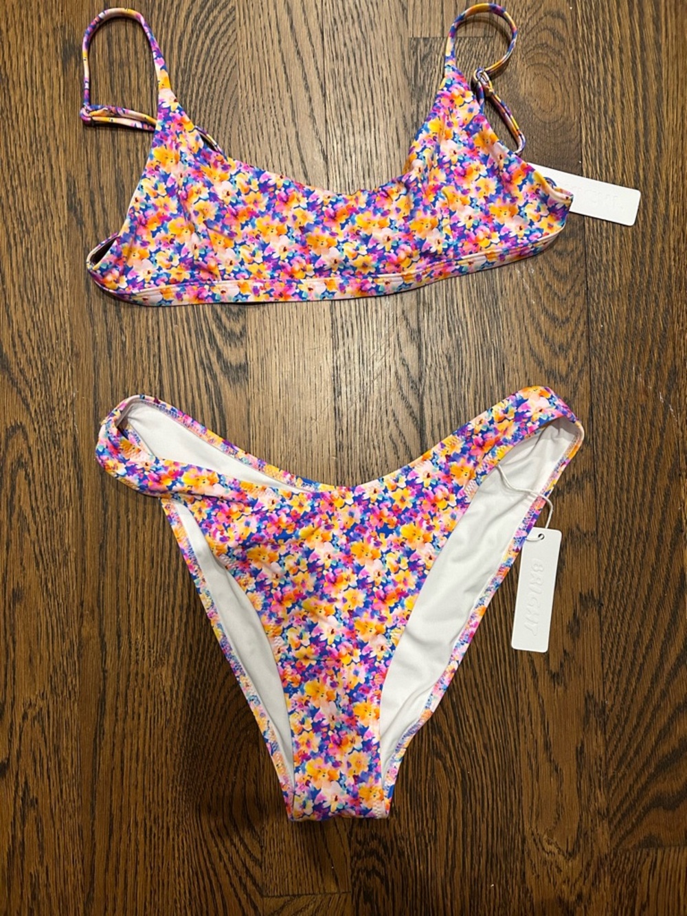 bright swimwear bikini set top